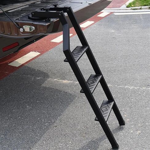 Pickup Truck Car Universal Fit Tailgate Ladder Rear Door Ladder Protective Frame Tailgate Folding Ladder Auxiliary Ladder in Saudi Arabia