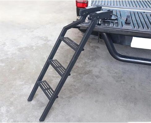 Pickup Truck Car Universal Fit Tailgate Ladder Rear Door Ladder Protective Frame Tailgate Folding Ladder Auxiliary Ladder in Saudi Arabia