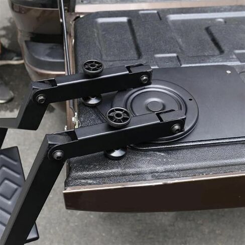 Pickup Truck Car Universal Fit Tailgate Ladder Rear Door Ladder Protective Frame Tailgate Folding Ladder Auxiliary Ladder in Saudi Arabia