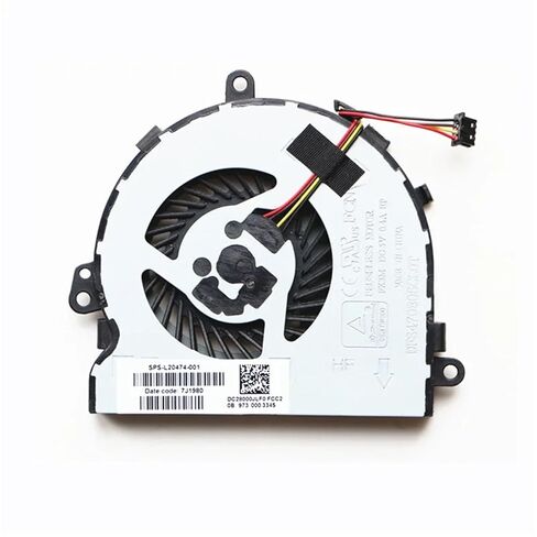 مروحة تبريد وحدة المعالجة المركزية للكمبيوتر المحمول 250 255 256/G7 15-DA 15-DB 15-DR 15-DX TPN-C136 L20474-001 in Saudi Arabia