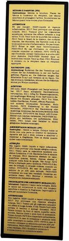 Cereria Molla Black Orchid & Lily Reed Diffuser, 3.4 Fl Oz, Luxury Home Fragrance with Floral Musk Scent, 10 Inch Tall with Reeds in Saudi Arabia