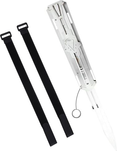 Myhiddenblade Metal Blade Assassin's Hidden Blade Assassin's Creed شفرة مخفية قصب سيف سكين مخفي فضي أسود البرسيم in Kuwait