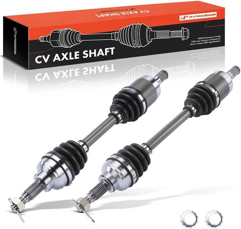 مجموعة عمود المحور A-Premium CV متوافقة مع Honda Foreman 450 1998 1999 2000 2001 2002 2003 2004، جانب الركاب الأمامي الأيمن، استبدال # 42250-HN0-671 in Saudi Arabia