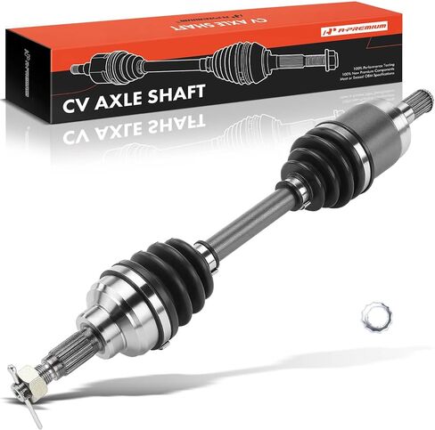 A-Premium CV Axle Shaft Assembly Compatible with Honda Foreman 450 1998 1999 2000 2001 2002 2003 2004, Front Left Driver Side, Replace# HO-108, 42350-HN0-A01 in Kuwait