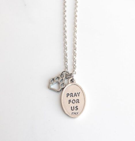 St Rocco Necklace - Catholic Patron Saint of Dogs - Confirmation Gifts for Boys and Girls in Kuwait