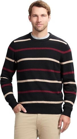 Izod Men's Soft Touch Jersey Crew Neck Sweater in Saudi Arabia