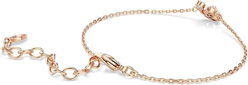 Swarovski Swan bracelet, Mixed cuts, Swan, White, Rose gold-tSwarovski One plated in Saudi Arabia