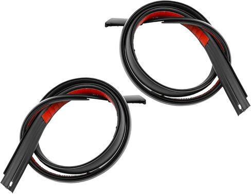2Pcs Roof Drip Molding Weatherstrip Fit for Toyota Tacoma Double CAB 2016-2023, Pair Roof Trim Weather Stripping Rubber Seal Kit Replace 75552-04080 75552-04081 75552-04082 75551-04080 75551-04082 in Saudi Arabia