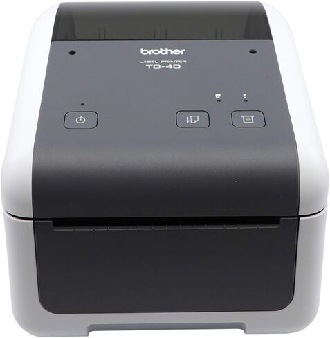 Brother TD-4520DN طابعة سطح المكتب الحرارية المباشرة بمستوى الدخول، طباعة الملصقات والإيصالات، 300 نقطة في البوصة، 6ips، USB 2.0 in Saudi Arabia