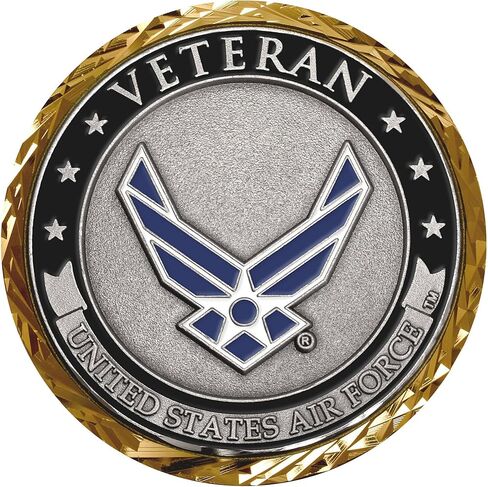 MEDALS OF AMERICA EST. 1976 U.S. Air Force Veteran Challenge Coin in Saudi Arabia