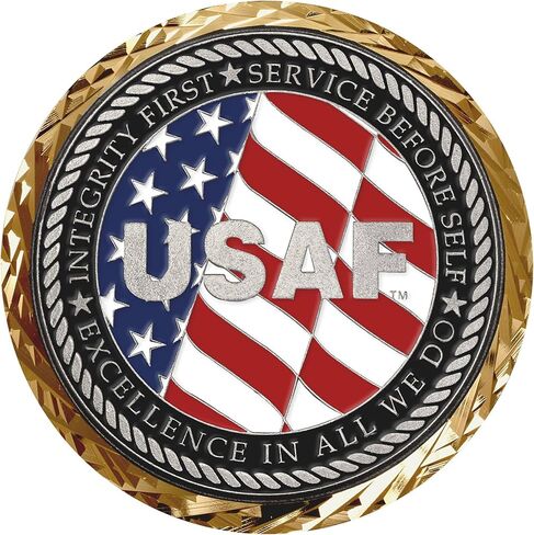 MEDALS OF AMERICA EST. 1976 U.S. Air Force Veteran Challenge Coin in Saudi Arabia
