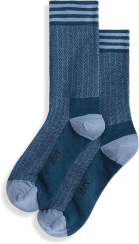 IBEX Merino Wool Nomad Herringbone Unisex Hiking Socks | Crew Socks with Seamless Toe & Arch Support in Saudi Arabia