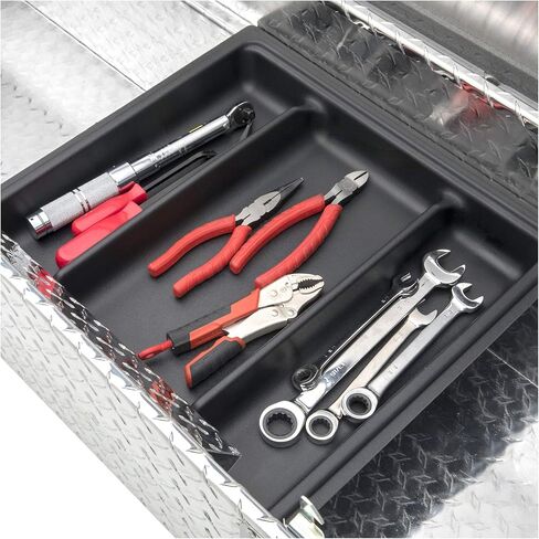 UWS EC10051 63-Inch Heavy-Wall Aluminum Gull Wing Truck Tool Box, RigidCore Lids in Saudi Arabia