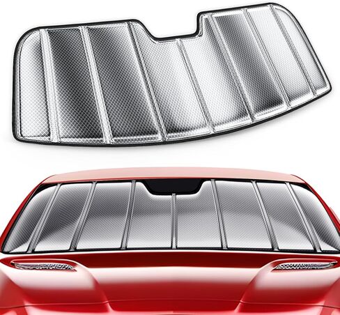 Windshield Sun Shade for Toyota RAV4 2019-2026, 2021-2026 RAV4 Prime. Foldable Front Window Shade with 3-Layer Reflective Material to Keep Car Cool in Saudi Arabia