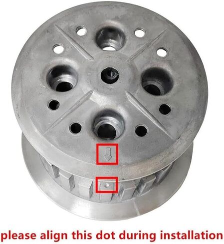 Clutch Hub Outer Pressure Plate Kit And Gasket Compatible With TTR125L 2000 2008 TTR125E 2003 2009 TTR125LE 2003 2022 in Saudi Arabia