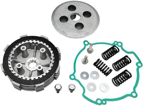 Clutch Friction Pressure Plates And Gasket Kit Compatible With KX801998 2000 KX85 2001 2022 KX100 1998 2021 KX112 2022 in Saudi Arabia