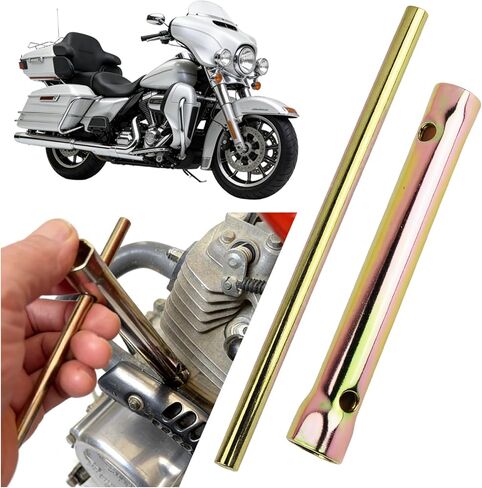 16-18mm Motorcycle Spark Plug Wrench,Double Ended 5/8 Spark Plug Socket Wrench for Detaching Sparks Plugs,Essential Motorcycle Sparks Plugs Tool with Labor-Saving Lever in Saudi Arabia