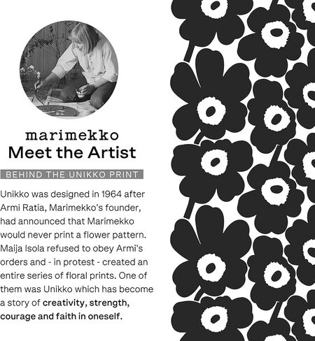 حامل شموع MARIMEKKO Unikko Tealight - قم بترقية ديكور منزلك باستخدام حاملات الشموع البيضاء الخاصة بنا لقطعة الطاولة المركزية - توهج ناعم لتعزيز ديكورك الأبيض (1.25 بوصة × 4 بوصة) in Kuwait