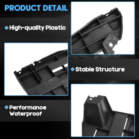 زوج دعامة تثبيت حشو المصد السفلي الأمامي مناسب لسيارة شيفروليه كولورادو 2015-2020 مناسب لجي إم سي كانيون 15-20 LH RH لوحة تباعد التجنيب المصد تحل محل 23450921 23450922 GM1042126 GM1043126 in Kuwait