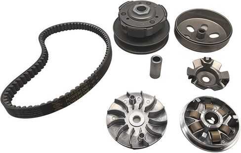 CLEO GY6 150cc Clutch Set - Includes Clutch Assembly & Variator Assembly with 835 Gates Belt, Fits GY6 125cc 150cc 4-Stroke Engine Scooters ATVs TaoTao Roketa Sunl in Saudi Arabia