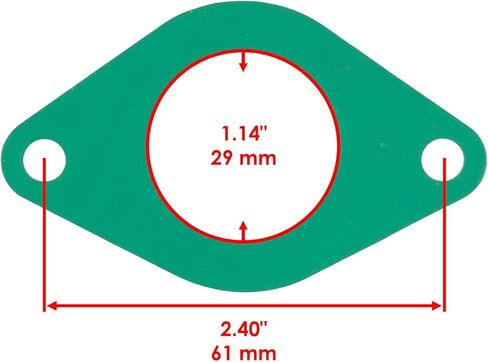 Replacement For Carb Intake Gasket For HONDA CRF230F 03-09 12-17 19 16214-KPS-902 16214-KPS-900 Mod-C26C-47535 in Saudi Arabia