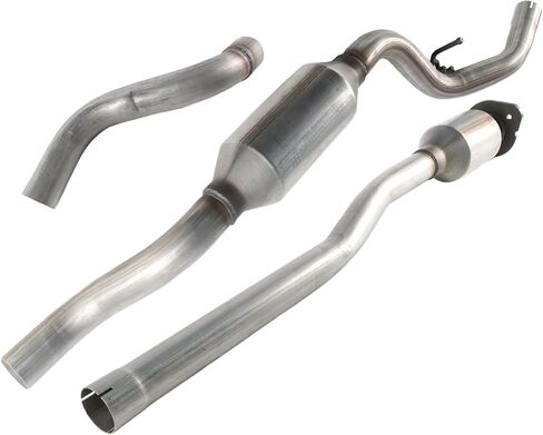 Exhaust Resonator Muffler Pipe Muffler Compatible with Ford Escape 2013 2014 2015 2016 2017 2018 2019 1.5L 1.6L 2.0L 2.5L Engines in Saudi Arabia