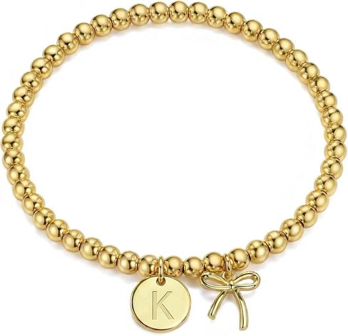 BAYLAY أساور مطرزة بالذهب للنساء، أساور ذهبية للنساء، أساور ذهبية مطرزة بالنحاس للنساء، مجوهرات مقاومة للماء، مجوهرات غير مشوهة، Pulseras para Mujer هدايا لصديقة أمي in Kuwait