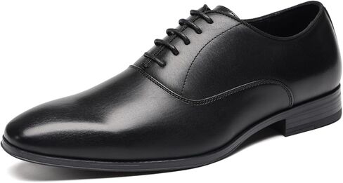 أحذية TYNDALL للرجال كلاسيكية وحديثة رسمية أكسفورد بأربطة باللون الأسود للاستخدام في الأعمال وحفلات الزفاف والعشاء الرسمي وخدمات الكنيسة والعروض المسرحية in Kuwait