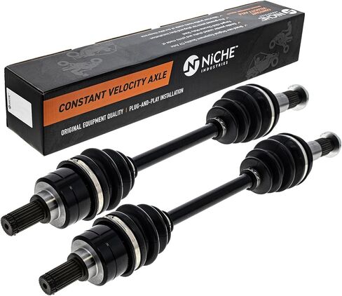NICHE Front Rear CV Axle Kit for Yamaha 2016-2021 Kodiak 700 YFM700K 28P-2518E-01-00 B16-2530V-00-00 28P-2510J-01-00 in Saudi Arabia