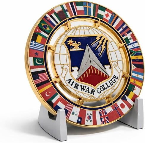 Military Challenge Coin Display Stand - Solid Metal with Anodized Finish - US Vet. Business (Five Pack Obsidian Black) in Saudi Arabia