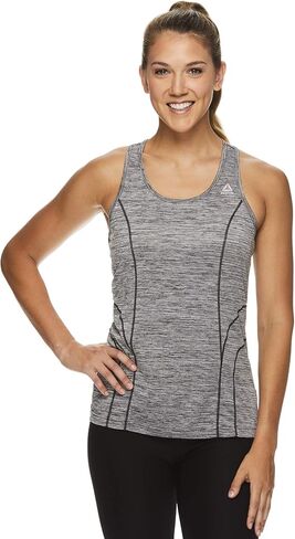 Reebok Womens Racerback Tank Top, Black, X-Large in Saudi Arabia