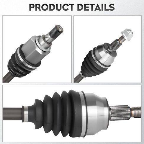 NEW Front Left CV Axle Shaft Assembly fits 2012-2018 for Ford Focus (Only for S/SE/SEL/Titanium models) 2.0L, Automatic Dual Clutch Trans Only, Driver Side, for 66-2334 in Saudi Arabia