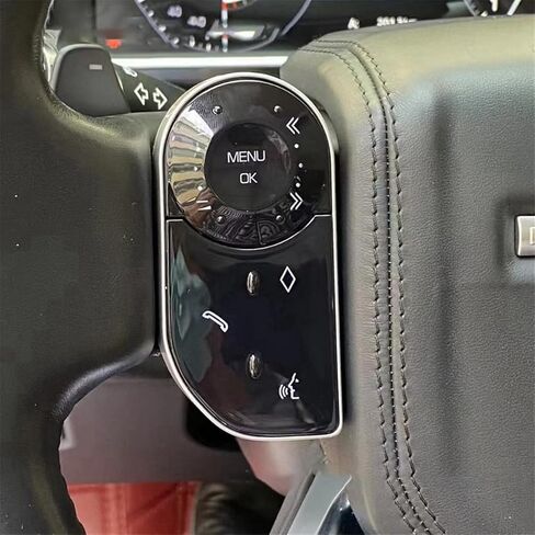 أزرار التحكم في السرعة المثبتة على عجلة القيادة، أزرار عجلة قيادة السيارة/مناسبة لسيارة Range Rover Vogue L405 Sport L494 لسيارة Land Discovery 5 Style Keys Touch Button in Kuwait