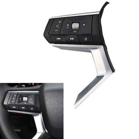 Steering Wheel Mounted Cruise Control Switch Butto Steering Wheel Control Switch/Fit for Mitsubishi Outlander 4 2022 2023 2024 Multifunctional Button(Left-Volume) in Saudi Arabia