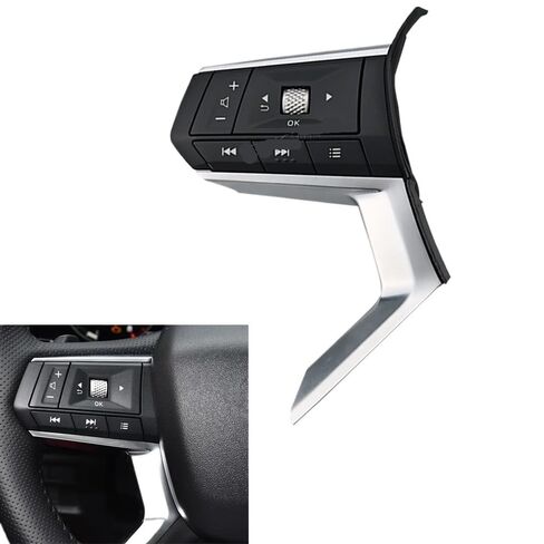 Steering Wheel Mounted Cruise Control Switch Butto Steering Wheel Control Switch/Fit for Mitsubishi Outlander 4 2022 2023 2024 Multifunctional Button(Left-Volume) in Saudi Arabia