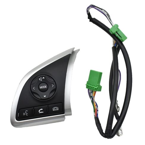 Steering Wheel Mounted Cruise Control Switch Butto Audio Radio Cruise Control Switch Steering Wheel Button/Fit for Mitsubishi Mirage 2013-2015 ASX 2013-2019(Left-Wire) in Saudi Arabia