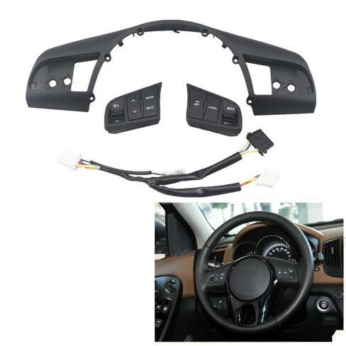 Cruise Control Switch Butto 967002K000 Steering Wheel Switch Volume Cruise Button Car/Fit for Kia Cerato/Forte/Cerato Koup/Shuma Koup 2008-2012 ﻿ in Saudi Arabia