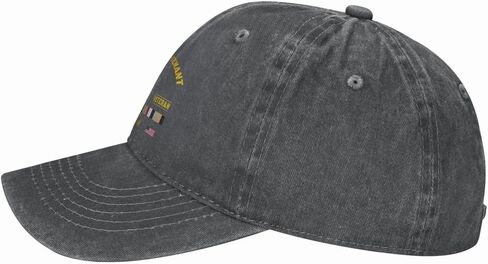 Us Second Lieutenant Rank Insignia Emblem(2lt, O‑1) Desert Storm Veteran Stylish Carbon-Colored Water-Resistant Denim Cowboy Hat Outdoor Adventures All Seasons1 in Saudi Arabia