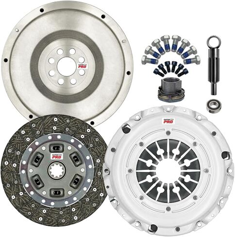 ClutchMaxPRO Performance Stage 2 Clutch Kit with Flywheel Compatible with BMW 1999-2003 323 325 E46 525 E39 Z3 Z4 (CP03947HDFW-ST2) in Saudi Arabia
