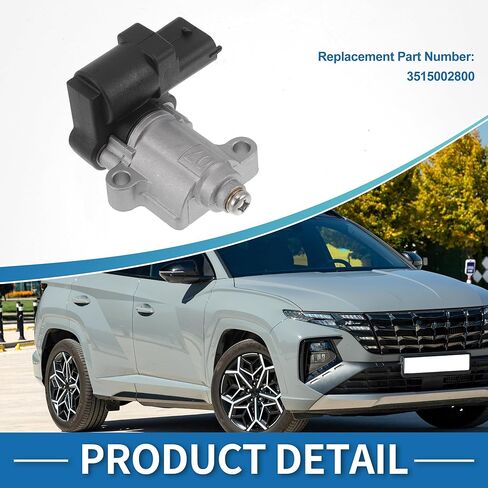 صمام التحكم في الهواء الخامل للسيارة لشركة Hyundai Tucson Elantra Tiburon لكيا سبورتاج سبيكترا استبدال No.3515002800 IACV صمام التحكم في الهواء الخامل للمحرك الخامل in Saudi Arabia