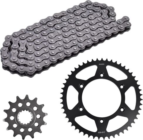 Chain and Sprocket Kit Front 14T Rear 51T 520 Chain 118Links Carburizing Steel Fit for KT/M 250 SX-F Racing 2015-2025 350 SX-F 2020-2024 for Husqvarna 250 FC 2017-2023 in Saudi Arabia