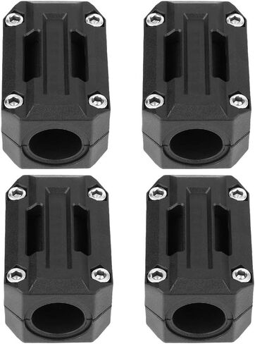 2 Pair Bumper Block, Motorcycle Engine Guard Bumper Block Protection Decor 22/25/28mm Replacement for R1200GS R1150GS R1100GS F800GS F650GS F700GS F650GS G650GS HP2 in Saudi Arabia