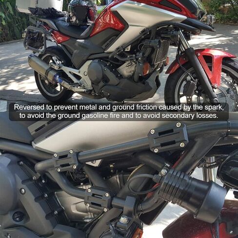 2 Pair Bumper Block, Motorcycle Engine Guard Bumper Block Protection Decor 22/25/28mm Replacement for R1200GS R1150GS R1100GS F800GS F650GS F700GS F650GS G650GS HP2 in Saudi Arabia