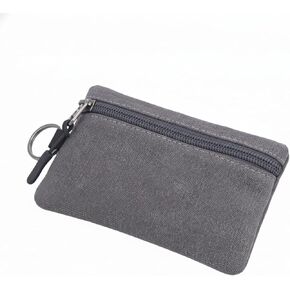 Small Coin Purse for Women ＆ Pocket Organizer,Cute Canvas Keychain & Card in Saudi Arabia