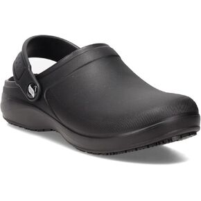 حذاء نسائي من Skechers ذو مقاس القوس Riverbound Pasay Sr Clog باللون الأسود in Kuwait