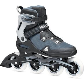 Rollerblade Macroblade 90 Men's Adult Fitness Inline Skate, Orion Blue/Spicy Orange, Performance Inline Skates in Kuwait