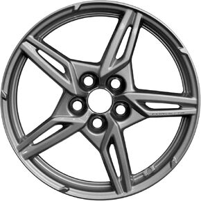 عجلة ألومنيوم بديلة جديدة مقاس 19x8.5 بوصة OEM لـ 2020-2021 شيفروليه كورفيت 5-120 مللي متر فضي 19 بوصة حافة 560-14007 in Kuwait