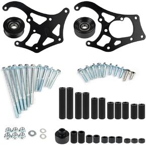 طقم دعامة ضاغط مكيف الهواء LS لـ Sanden 508 LSX AC LS1 LM7 LR4 LQ4 L59 LQ9 LM4 L33 L92 L76 LY2 LY5 LY6 LC9 LH8 LMG L98 L99 L96 LC8 (أسود) in Kuwait