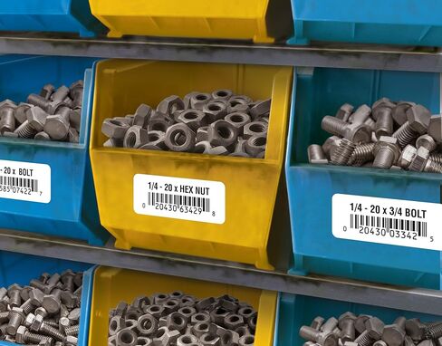 Avery Durable White Cover Up ID Labels for Laser Printers, 0.67 x 1.75, Pack of 3000 (61533) in Kuwait