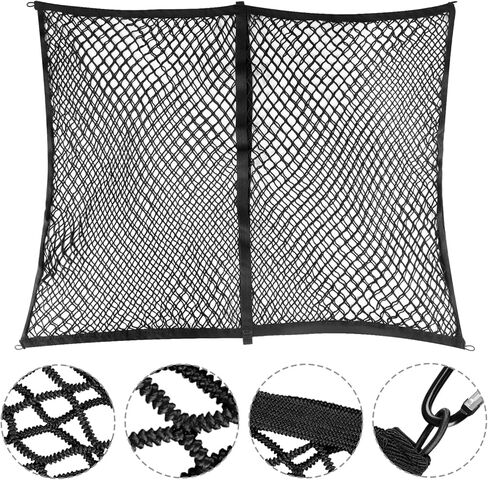 COOL STAR 2889620 2890894 Lock and Ride Max D-Rings 6pcs with Bed Cargo Net Kit UTV Tie Down Anchor Compatible with Polaris Ranger 2024-2026 Compatible with Polaris Xpedition 2024-2026 in Saudi Arabia